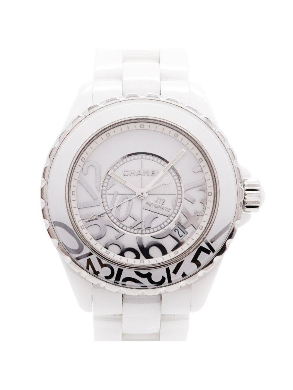 Chanel Graffiti World Exclusive White Dial Watch